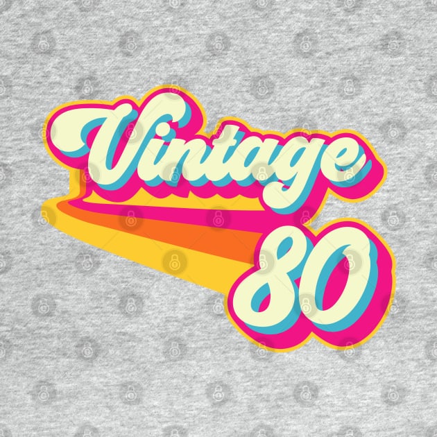 Vintage 1980 by Styleuniversal